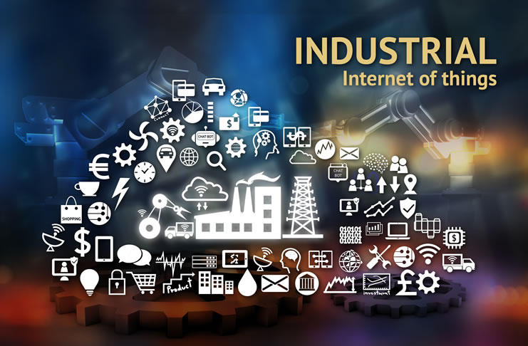 collage of IIoT
